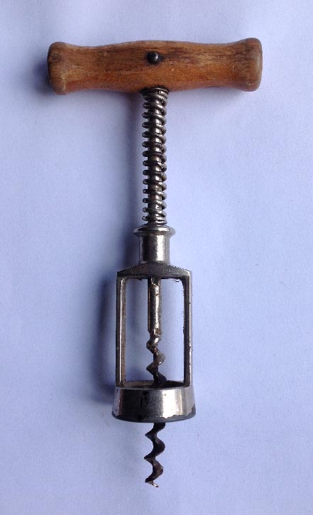 antique corkscrew made in Germany